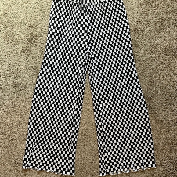 Checkered Pant White/Black - Picture 3 of 4